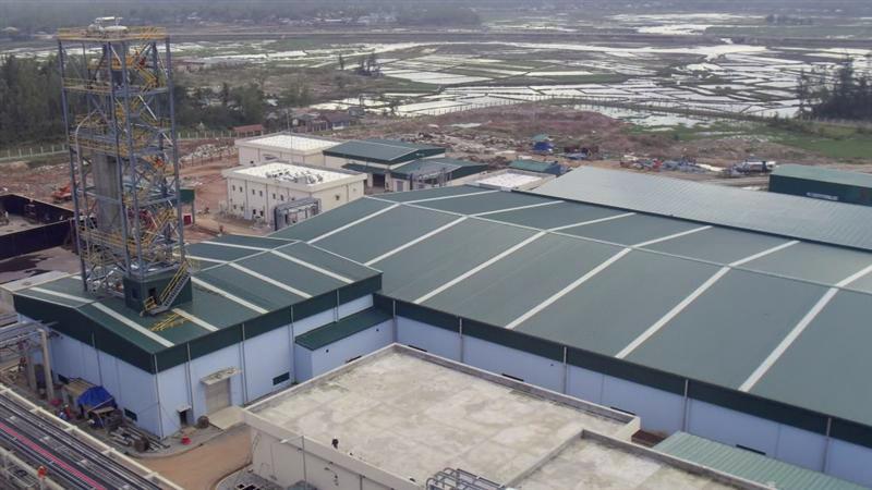 Phú Điền - Hình ảnh nhà máy nước khoáng Thạch bích